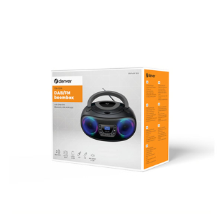 Denver Cd-speler | Denver | FM (Bluetooth, Led, USB, AUX, Roze) TCL-212BT PINK K105005331 - 3