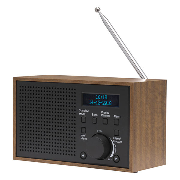 Denver DAB+ radio | Denver | FM (5W, Batterij, Timer, Grijs) DAB-46 DARK GREY K105005325 - 3