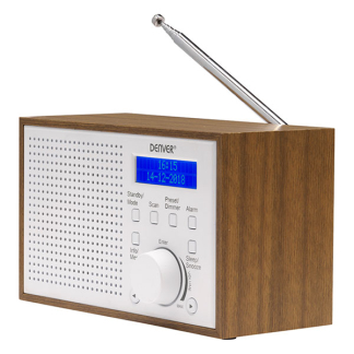 Denver DAB+ radio | Denver | FM (5W, Batterij, Timer, Wit) DAB-46WHITE K105005326 - 2