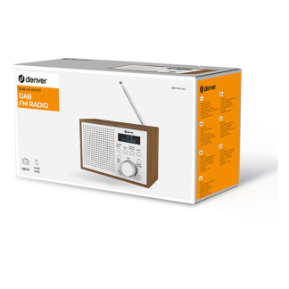 Denver DAB+ radio | Denver | FM (5W, Batterij, Timer, Wit) DAB-46WHITE K105005326 - 6