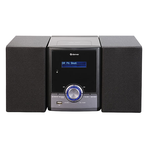 Denver DAB+ radio | Denver (AM, FM, 5 Watt, USB, AUX, Zwart) MDA-285 K105005335 - 1