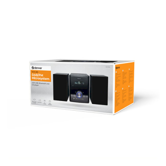 Denver DAB+ radio | Denver (AM, FM, 5 Watt, USB, AUX, Zwart) MDA-285 K105005335 - 9