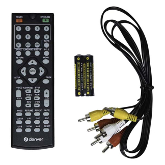 Denver DVD speler | Denver (Full HD, Dolby Digital, Coax, USB, HDMI- en Scart-aansluiting) DVH-7787MK3 K170511318 - 6