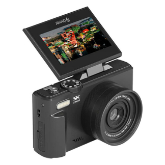Denver Digitale camera | Denver | DWC8475 (3.0 inch HD IPS, 5K, 75MP, 1150 mAh, Microfoon, Micro SD) DWC-8475B K105005305