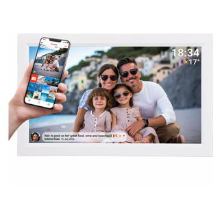 Denver Digitale fotolijst | Denver (Full HD, 16 GB, 15.6 inch, Wit) PFF-1503WHITE K105005189 - 3
