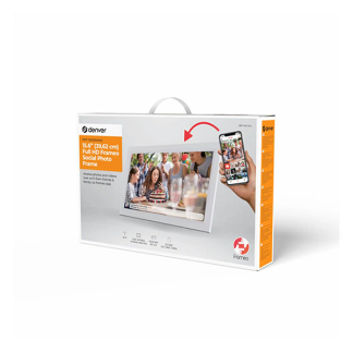 Denver Digitale fotolijst | Denver (Full HD, 16 GB, 15.6 inch, Wit) PFF-1503WHITE K105005189 - 5