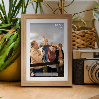 Denver Digitale fotolijst | Denver (HD, 16 GB, 10.1 inch, Hout) PFF-1042LW K105005193 - 7