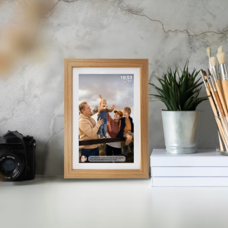 Denver Digitale fotolijst | Denver (HD, 16 GB, 10.1 inch, Hout) PFF-1042LW K105005193 - 8