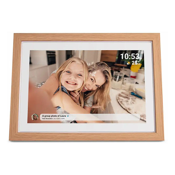 Denver Digitale fotolijst | Denver (HD, 16 GB, 10.1 inch, Licht hout) PFF-1040LW K170511328 - 1