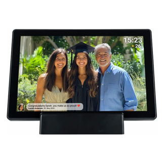 Denver Digitale fotolijst | Denver (HD, 16 GB, 10.1 inch, Oplaadbare batterij, Zwart) PFF-1070B K105005192 - 1
