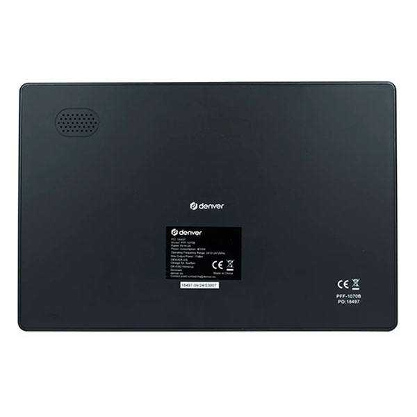 Denver Digitale fotolijst | Denver (HD, 16 GB, 10.1 inch, Oplaadbare batterij, Zwart) PFF-1070B K105005192 - 4