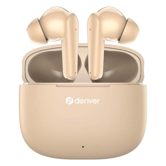 Denver Draadloze oordopjes | Denver (Bluetooth 5.3, 6 uur Batterij, Microfoon, Touch bediening, Beige) TWE-48NU K105005281 Denver Draadloze oordopjes | Denver (Bluetooth 5.3, 6 uur Batterij, Microfoon, Touch bediening, Beige) TWE-48NU K105005281