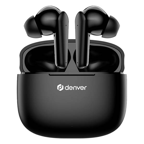 Denver Draadloze oordopjes | Denver (Bluetooth 5.3, 6 uur Batterij, Microfoon, Touch bediening, Zwart) TWE-48B K105005279 - 1