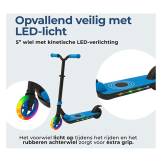 Denver Elektrische kinderstep | Denver (Inklapbaar, Vanaf 6 jaar, Tot 10km/u, Blauw) SCK-5500BU K170111842 - 3