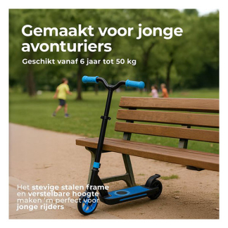 Denver Elektrische kinderstep | Denver (Inklapbaar, Vanaf 6 jaar, Tot 10km/u, Blauw) SCK-5500BU K170111842 - 6