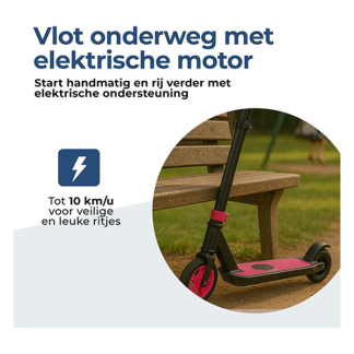 Denver Elektrische kinderstep | Denver (Inklapbaar, Vanaf 6 jaar, Tot 10km/u, Roze) SCK-5500P K170111843 - 2