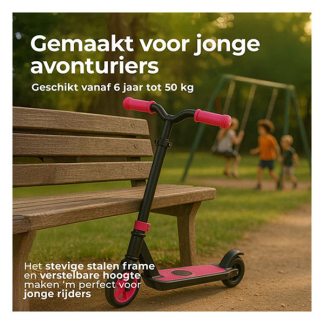 Denver Elektrische kinderstep | Denver (Inklapbaar, Vanaf 6 jaar, Tot 10km/u, Roze) SCK-5500P K170111843 - 5