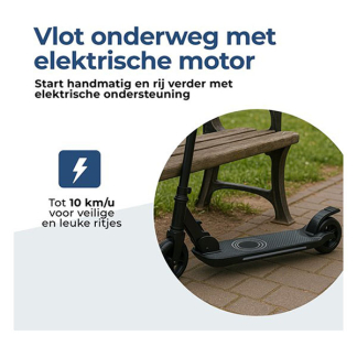 Denver Elektrische kinderstep | Denver (Inklapbaar, Vanaf 6 jaar, Tot 10km/u, Zwart) SCK-5500B K170111841 - 2