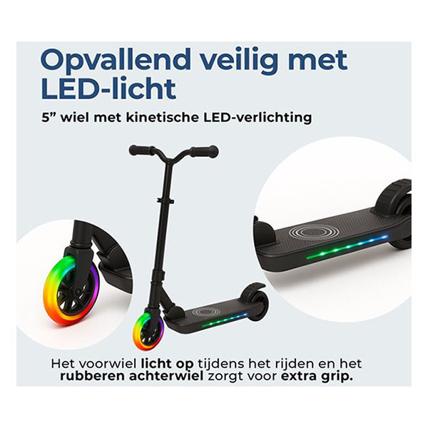 Denver Elektrische kinderstep | Denver (Inklapbaar, Vanaf 6 jaar, Tot 10km/u, Zwart) SCK-5500B K170111841 - 3