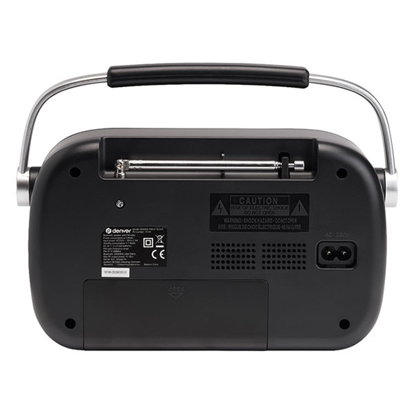 Denver FM radio | Denver | AM (1W, Batterij, Bluetooth, Zwart) TRB-67B K105005322 - 4