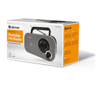 Denver FM radio | Denver | AM (Batterijen, Grijs) TR-51GREY K105005320 - 6