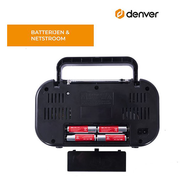 Denver FM radio | Denver | AM (Batterijen) TR-51BLACK K105005319 - 3