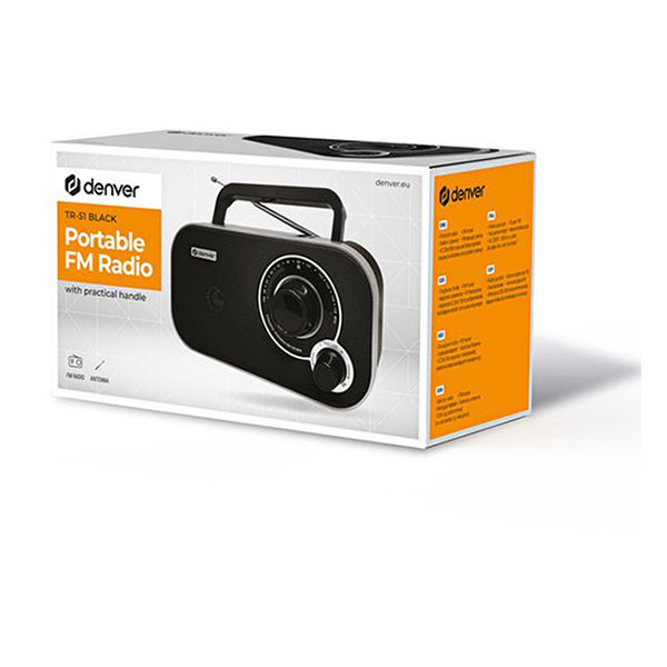 Denver FM radio | Denver | AM (Batterijen) TR-51BLACK K105005319 - 6