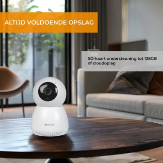 Denver IP camera | Denver (Full HD, 8 meter nachtzicht, Draaifunctie, Bewegingsdetectie, Binnen) IIC-215MK2 B170113639 - 5