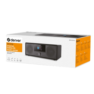 Denver Internetradio | Denver (Bluetooth, Cd-speler, DAB+, FM, AUX, USB, Zwart) MIR-270B K105005236 - 3