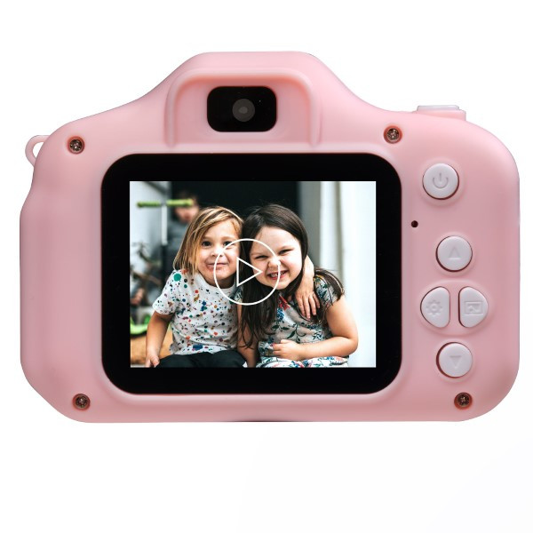 Denver Kindercamera | Denver (Foto, Video, 4x zoom, 40 MP, Full HD Video, MicroSD, Selfiecamera, Roze) KCA-1340RO K105005242 - 3