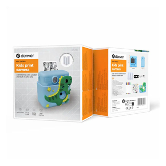 Denver Kindercamera | Denver (Full HD, 48 MP, 3x printpapier, 2 inch lcd, Blauw) KPC-1363BU K105005314 - 6