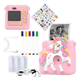 Denver Kindercamera | Denver (Full HD, 48 MP, 3x printpapier, 2 inch lcd, Roze) KPC-1363RO K105005315 - 1