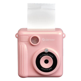 Denver Kindercamera | Denver (Full HD, 48 MP, 3x printpapier, 2 inch lcd, Roze) KPC-1363RO K105005315 - 4