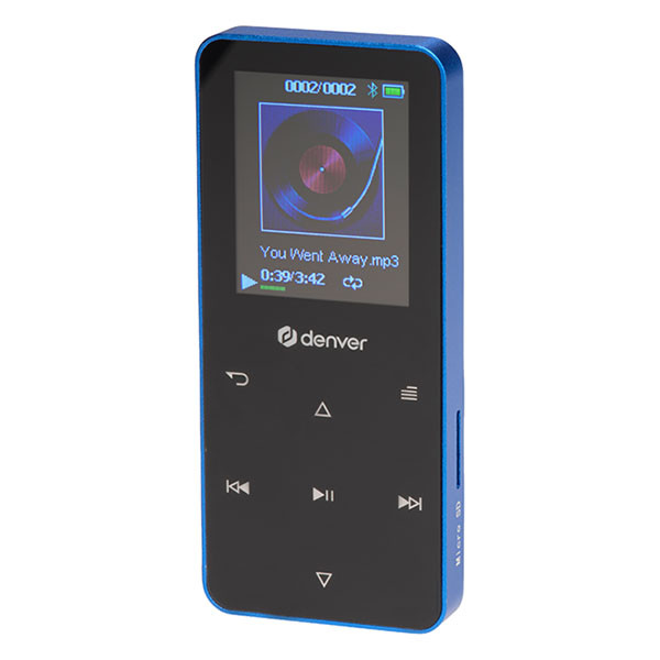 Denver MP4-speler | Denver | 4 GB (USB C, Blauw) MP-1830BU K105005341 - 2