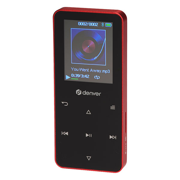 Denver MP4-speler | Denver | 4 GB (USB C, Rood) MP-1830RED K105005342 - 2