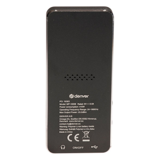 Denver MP4-speler | Denver | 4 GB (USB C, Zwart) MP-1830B K105005340 - 5