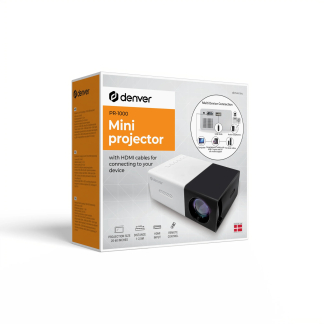Denver Mini beamer | Denver | PR-1000 | Full HD (Bluetooth, USB A, USB C, HDMI, 20" tot 60", Afstandsbediening) PR-1000 K170511332 - 5
