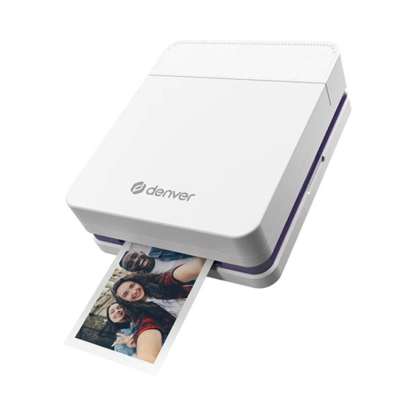 Denver Mini printer | Denver | MCP6010 (12.8 x 10.7 x 4.8 cm, Bluetooth, Thermisch, 800 mAh, USB, Kleur) MCP-6010 K105005304 - 1