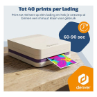 Denver Mini printer | Denver | MCP6010 (12.8 x 10.7 x 4.8 cm, Bluetooth, Thermisch, 800 mAh, USB, Kleur) MCP-6010 K105005304 - 3