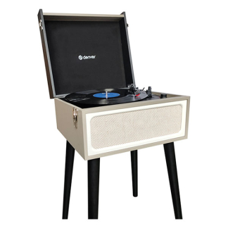 Denver Platenspeler | Denver | 60W (Vrijstaand, 33/45/78 rpm, Riemaandrijving, RCA, Ingebouwde versterker) VPR-250 K070501405