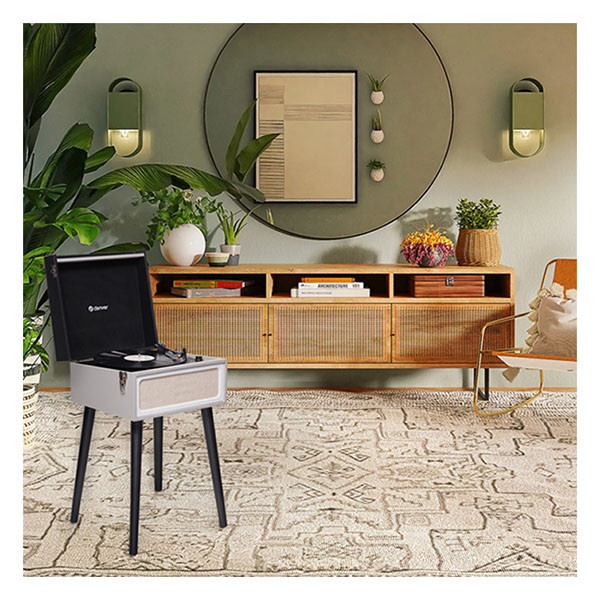 Denver Platenspeler | Denver | 60W (Vrijstaand, 33/45/78 rpm, Riemaandrijving, RCA, Ingebouwde versterker) VPR-250 K070501405 - 4