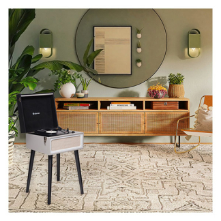 Denver Platenspeler | Denver | 60W (Vrijstaand, 33/45/78 rpm, Riemaandrijving, RCA, Ingebouwde versterker) VPR-250 K070501405 - 4