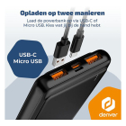 Denver Powerbank | Denver | 10.000 mAh (1x USB C, 2x USB A, 22.5W, Power Delivery, Batterij indicator) PQC-10009 K105005352 - 4