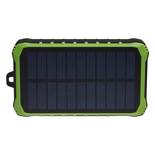 Denver Powerbank | Denver | 10.000 mAh (2x USB A, 1x USB C, 10W, Zaklamp, Zonnepaneel, IP65) PSO-10012 K105005185 - 2