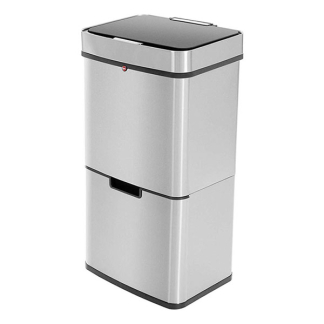 Denver Prullenbak | Hailo | 54 liter (Sensor, Volautomatisch, Trio, RVS) 656-0010 K170108271 - 1