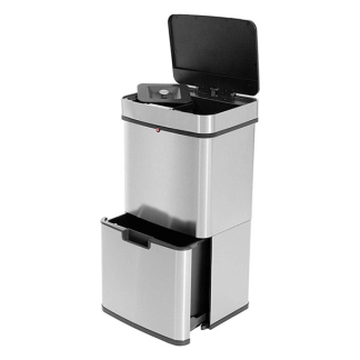 Denver Prullenbak | Hailo | 54 liter (Sensor, Volautomatisch, Trio, RVS) 656-0010 K170108271 - 3