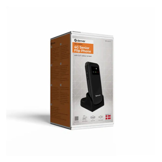 Denver Senioren mobiele telefoon | Denver | BAS-24800L (4G, Bluetooth, 2.4" kleur, SOS-knop, 32 GB, USB C, Zaklamp) BAS-24800L K105005351 - 8