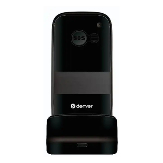 Denver Senioren mobiele telefoon | Denver (4G, Bluetooth, SOS-knop, Tot 5 noodnummers opslaan, Zaklamp) BAS-18600L K170511326 - 2