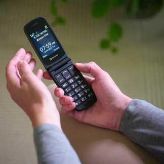 Denver Senioren mobiele telefoon | Denver (4G, Bluetooth, SOS-knop, Tot 5 noodnummers opslaan, Zaklamp) BAS-24600L K170511327 - 5