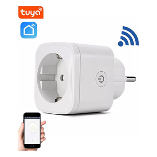 Denver Slimme stekker | Denver (Wifi, 16A, Randaarde, Timer, Energiemeter) SHP-102 K170108371 - 2